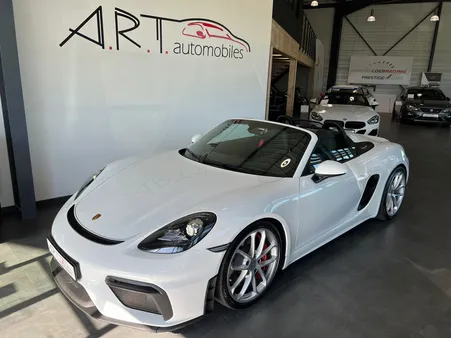 PORSCHE 718 SPYDER 4,0 420 ch APPROVED 04/2027 Chrono BOSE Sièges chauffants