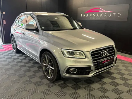 AUDI Q5 2.0 TDI 190 S Line S tronic 7 / CAMÉRA DE RECUL / SIÈGES ELECTRIQUES