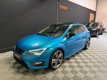 Seat leon 2.0 tdi 150ch fr dsg toit ouvrant/ sieges electriques/ carplay/ camera de recul