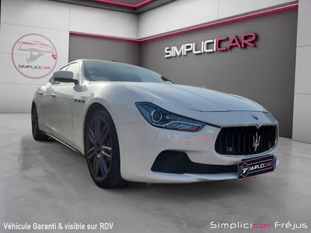 MASERATI GHIBLI 3.0 V6 410 S Q4 A Toit ouvrant elec Caméra de recul Garantie 12 mois