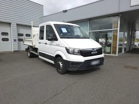 MAN TGE 22492 euros HT BENNE 5.120 Chassis DC L4 2.0 RWD 122ch BVM