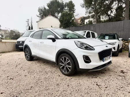 Ford puma 1.0 flexifuel 125 cv mhev titanium ( sièges chauffants / caméra recul / clim auto )