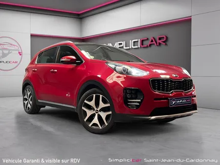 KIA SPORTAGE IV 1.7 CRDI 141 GT-LINE 2WD DCT7 ATTELAGE-TOIT PANORAMIQUE-BA Garantie 12 mois
