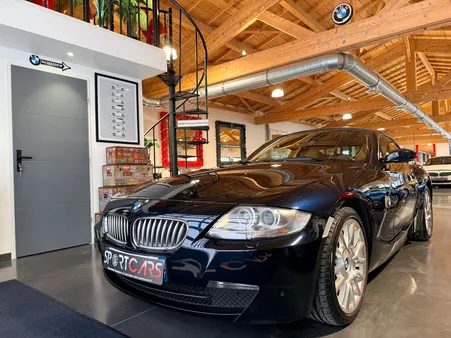 BMW Z4 COUPE 3.0si 265cv BVA "INDIVIDUAL" Carbon-Schwarz / Sièges Tout Cuir Nappa Caramel 03/2007 "1ERE MAIN" SEULEMENT 74.000 km "ÉTAT NEUF" *LIVRAISON POSSIBLE