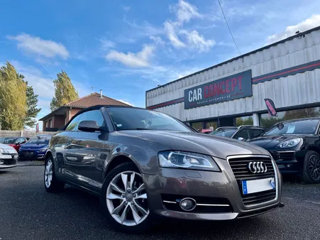 Audi a3 cabriolet 1.2i 105 ch / boite 6 v full options / ct ok et garantie