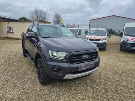 Ford ranger super cabine 2.0 ecoblue 213 bv10 wildtrak 34990 euro 12 mois garantie
