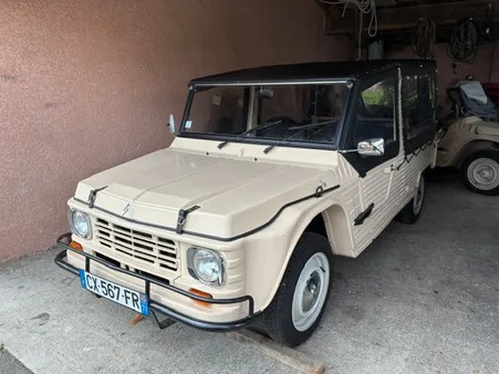 Mehari beige hoggar restaurée 1982 4pl