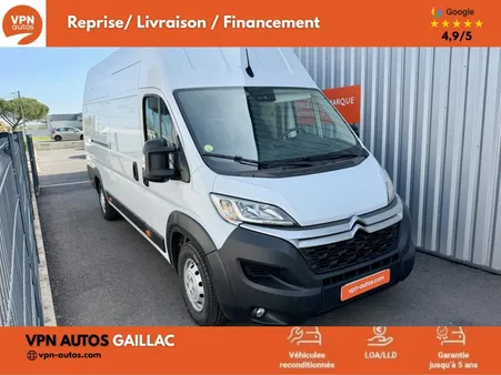 Citroën Jumper (19900 ht) TOLE 4-35 L4H3 BLUEHDi 165 S&S BVM6 Driver Idem Boxer Master Movano