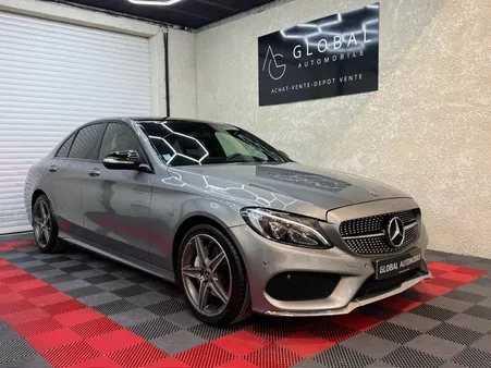 Mercedes-Benz Classe C220 2.1 CDI 170 cv 7G-TRONIC+ AMG Line | TOIT OUVRANT | SIÈGES ÉLECTRIQUES | CAMÉRA