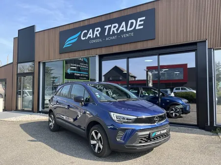 OPEL CROSSLAND 1.2i Turbo - 110ch - Elégance - SUIVI COMPLET - CAMERA DE RECUL - CARPLAY