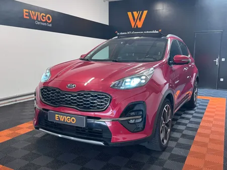 Kia sportage 1.6 crdi 136ch gt line premium 4x2 dct bva isg/entretien contructeur/toit ouvrant/camera 360