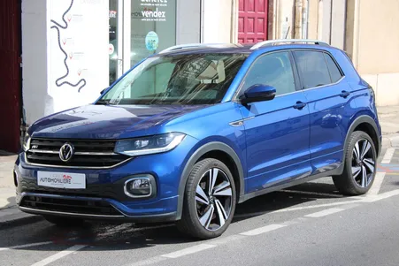 VOLKSWAGEN T-Cross 1.0 TSI 110 R-LINE DSG BVA ( Entretien Volkswagen, Carplay, Caméra de recul ... )