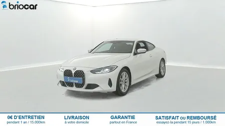 BMW Serie 4 coupé 420iA 184ch + Attelage