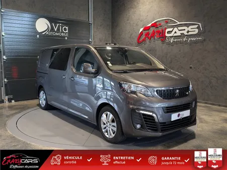 PEUGEOT EXPERT M 2.0 BlueHDi - 180 - BV EAT8 III CABINE APPROFONDIE REPLIABLE - CAM - ATTELAGE