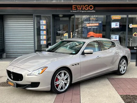 Maserati quattroporte v6 3.0l 330ch - 1er main - toit ouvrant cuir sieges electriques chauffant - entretien complet