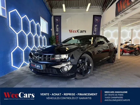 Chevrolet camaro cabriolet 6.2 v8 405 ch bva flexfuel e85 ethanol - garantie 12 mois