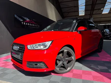 AUDI A1 SPORTBACK 1.6 TDI 116cv S-tronic S-line / Toit ouvrant / Bose / Pack F1 / Régulateur de vitesse / Vidange Ok
