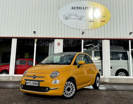 Fiat 500 Edition Lounge de 69 Cv / Toit panoramique / Radar arrière / Grand écran GARANTIE CONSTRUCTEUR