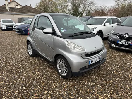Smart Fortwo Coupe 1.0 71CV Mhd Passion BVA - Garantie 12 mois - Embrayage neuf - Climatisation - Toit panoramique