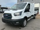 Transit 2T électrique E 390 L3 CSC Trend Business Benne et Coffre