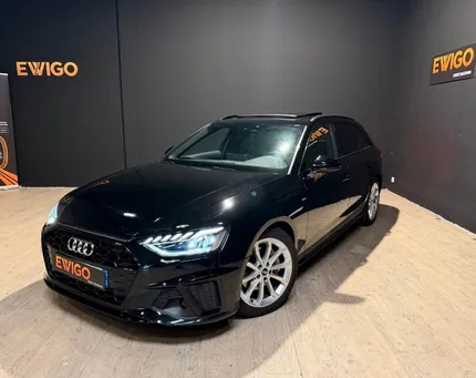 Audi a4 avant 2.0 40 tdi 200ch hybrid black edition s line s-tronic bva - toit ouvrant garantie audi 24 mois