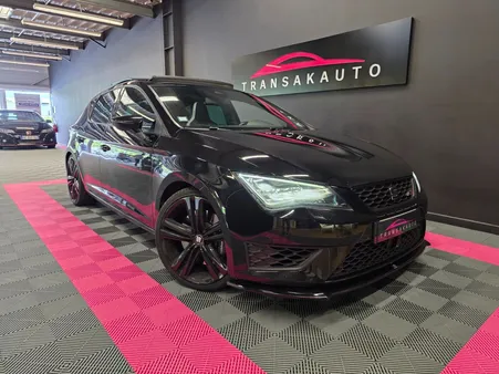SEAT LEON 2.0 TSI 280 Cupra DSG6 - SIEGES BAQUETS / TOIT OUVRANT / STAGE 1 FLEXFUEL / ENTRETIEN SUIVI