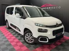 CITROEN BERLINGO Taille XL BlueHDi 100 SS BVM Shine - SUIVI COMPLET - SECONDE MAIN - ORIGINE FRANCE - APPLE CARPLAY