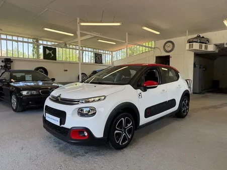 Belle - Citroën C3 1.2i 110 Ch BVM Shine - Distrib. Faite - Bi-ton - Led Diurne - Ecran Multimédia - Garantie Citroën 09/2028