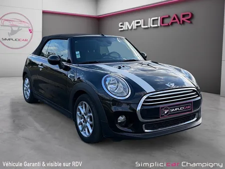 Mini cooper cabriolet 1.5 136ch - garantie 12mois - caméra de recul - sièges chauffant - régulateur