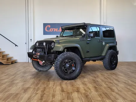 JEEP WRANGLER Sahara A 200 ch 2.8 CRD ~ Sièges chauffants ~ Caméra de recul ~ HardTop Amovible ~ Kit réhausseur