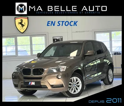 BMW X3 Xdrive20d 163 Pack Sport / carnet / Toit Pano. Xenon Caméra Cuir Int. M / 248 euros mensuel