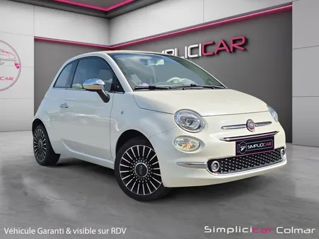 FIAT 500 II (2) C 1.2 8V 69 S 69Ch Bluetooth Radar de Recul Garantie 12 mois