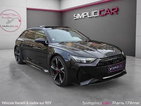 AUDI RS6 V8 600 cv Garantie Constructeur État neuf Immatriculation française Origine France