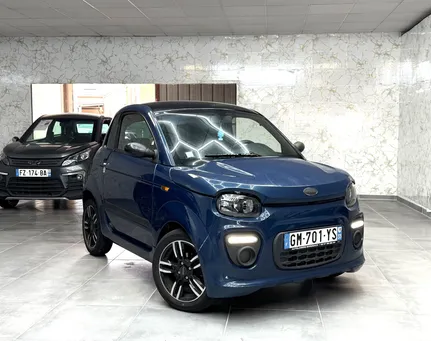 Voiture sans permis microcar due – full options – faible kilométrage
