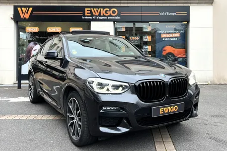 Bmw x4 3.0 d 286 ch m-sport xdrive bva hybrid mhev + toit ouvrant/carplay