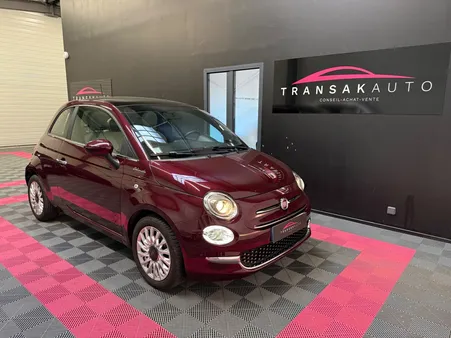 FIAT 500 MY22 1.0 70 CV Hybride BSG S/S Dolcevita + CARPLAY + TOIT PANO + RADAR AR + REGULATEUR
