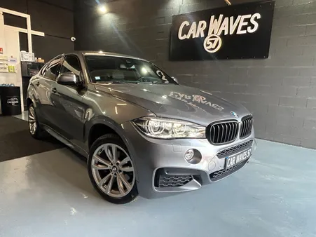Bmw X6 ( F16 ) X DRIVE 30 DA 258 CH PACK M SPORT * CAMERA / JANTES M / SILVERSTONE MET * 2017