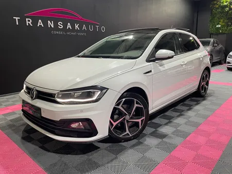 VOLKSWAGEN POLO 1.0 TSI 115 SS BVM6 R-Line / TOIT OUVRANT / CAMERA DE RECUL / CHASSIS SELECT / PARK ASSIST