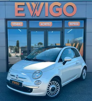 Fiat 500 0.9 twinair 85 ch lounge start-stop - toit panoramique - bluetooth