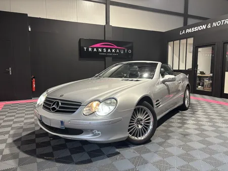 MERCEDES CLASSE SL V8 5.0L 306CV - système de suspension hydraulique neuf - Française - historique lipide - état exc