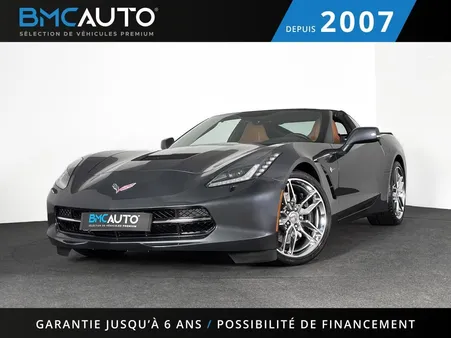 Chevrolet Corvette C7 6.2 V8 TARGA STINGRAY BV7 PACK Z51 466CH 3000KM COMME NEUVE BOSE CAMERA KEY...
