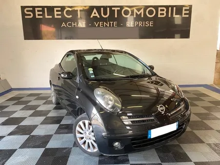 NISSAN MICRA C+C 1.6 110 TEKNA - 90700km - Cabriolet/Climatisation/Cuir/Toit vitré