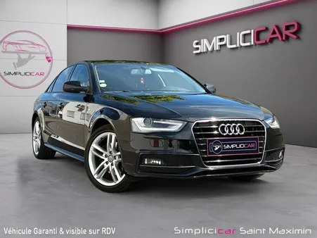AUDI A4 IV (2) 2.0 TDI 150 S-LINE BVM6 150Ch Garantie 12 mois