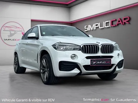 BMW X6 F16 xDrive40d 313 ch M Sport A Toit ouvrant Sièges electriques a memoire chauffants Attelage electrique