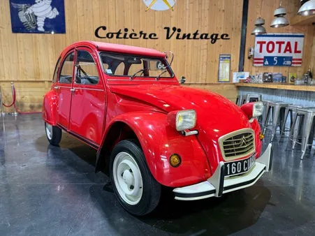 Belle 2cv6 club de 1986 avec 27000km d'origine