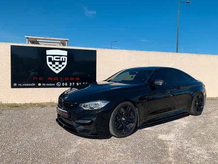 BMW M4 (F82) Coupé 3.0 431 cv DKG - Pack Carbone, Ligne M Perf Titane, Cuir étendu, Sono Harman/Kardon, Accès confort, Affichage tête haute..