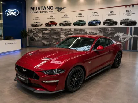 FORD MUSTANG GT FASTBACK COUPE PHASE 2 5.0 V8 Ti-VCT 450 / 1ER MAIN / HISTORIQUE DISPONIBLE