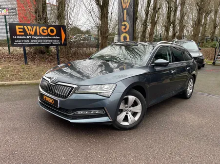 Skoda superb combi 1.4 tsi iv 218h 155 hybrid business dsg bva - entretien skoda - camera de recul - carplay