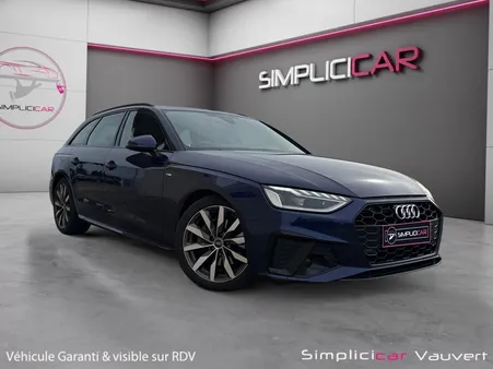 AUDI A4 AVANT 40 TDI 204 S LINE S TRONIC 204Ch Carplay Keyless Garantie 12 mois