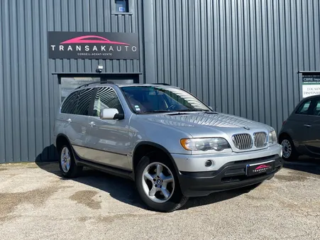 BMW X5 4.4i V8 Pack Luxe A - 2001 - 176 000 km - Garantie - Ethanol E85